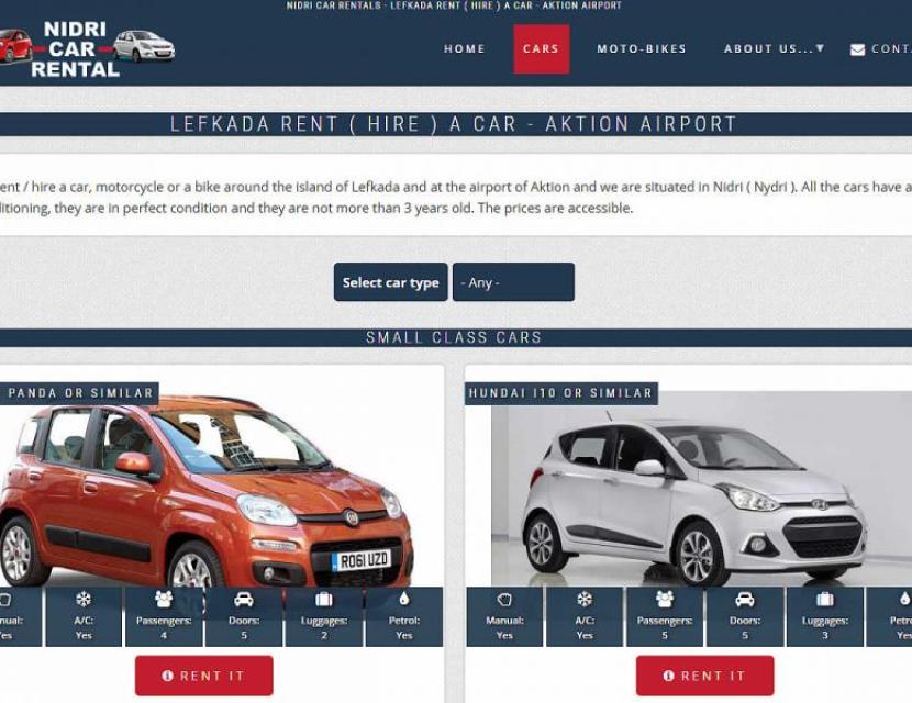Nidri Car Rental