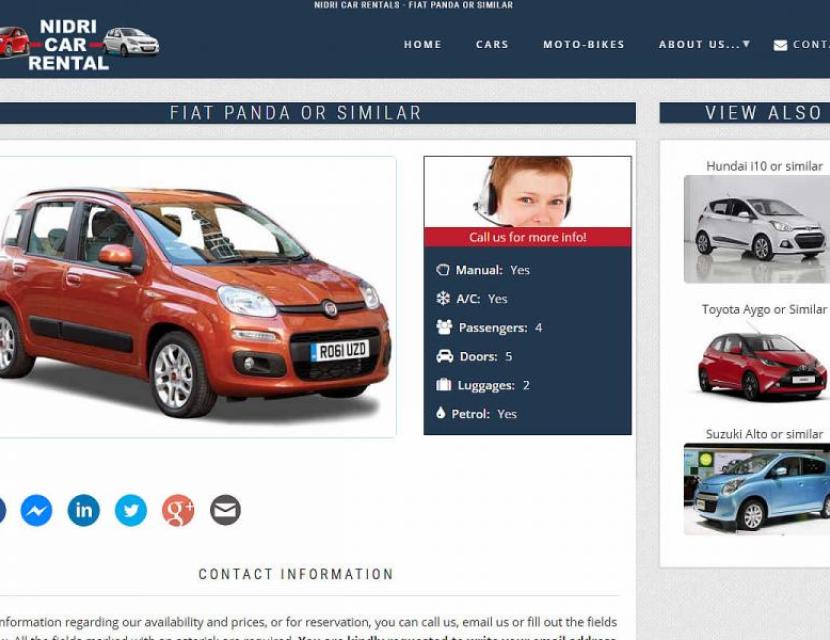 Nidri Car Rental