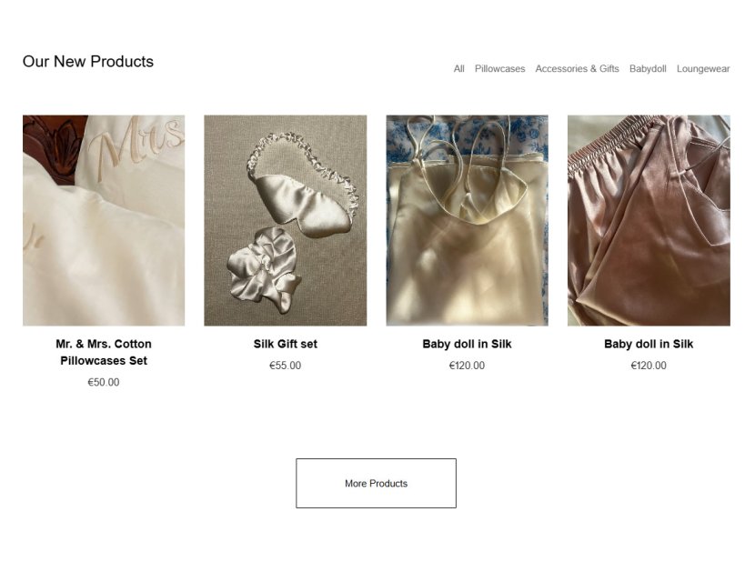 Eshop Silk Pillowcases Loungewear