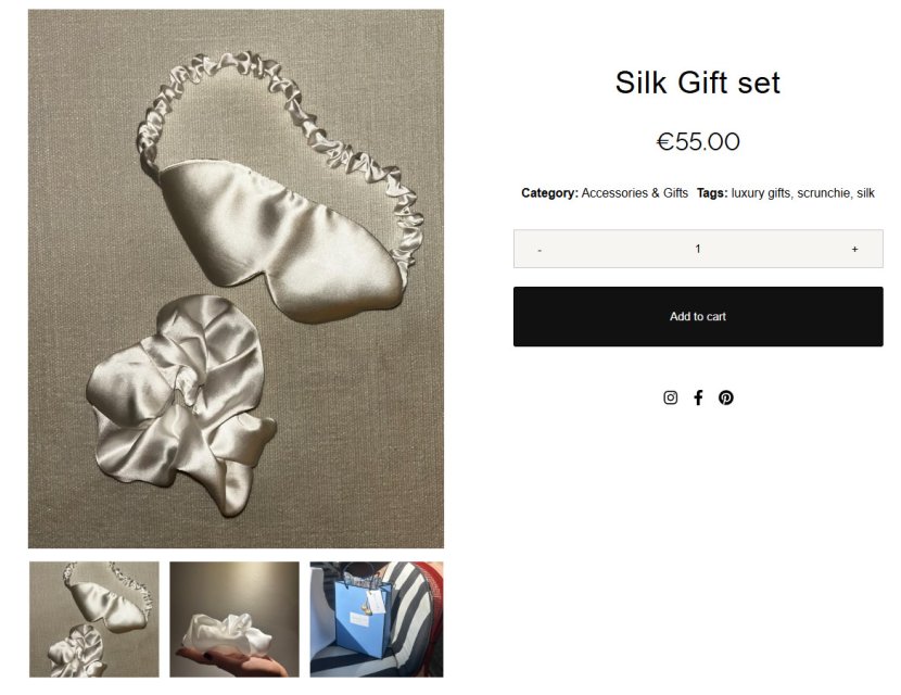 Eshop Silk Pillowcases Loungewear