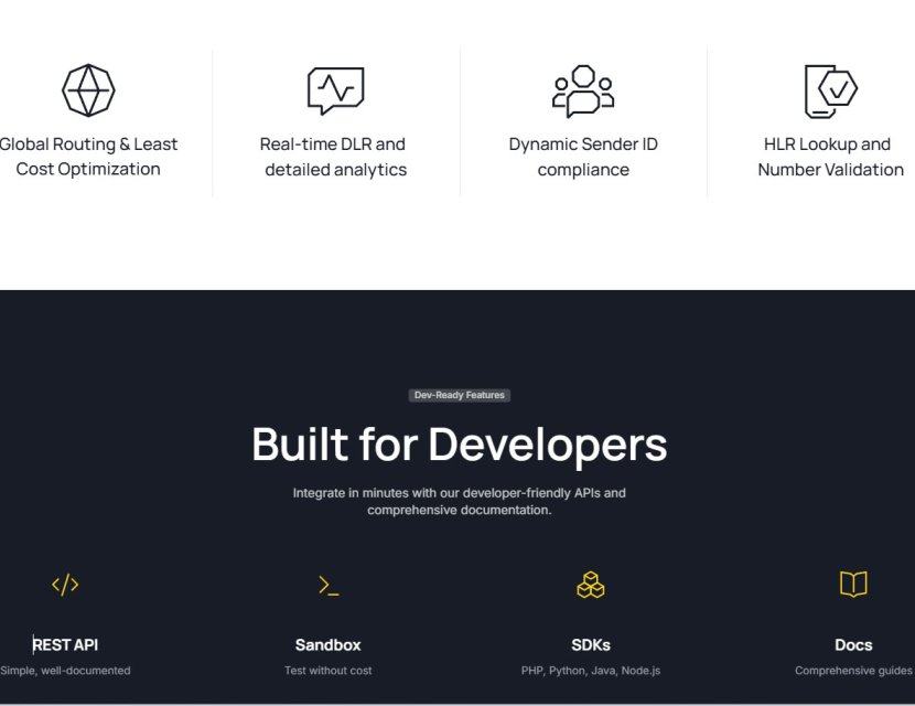 High-performance global CPaaS platform