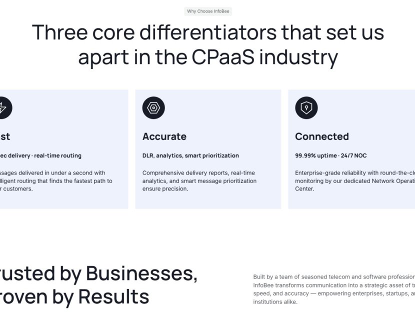High-performance global CPaaS platform