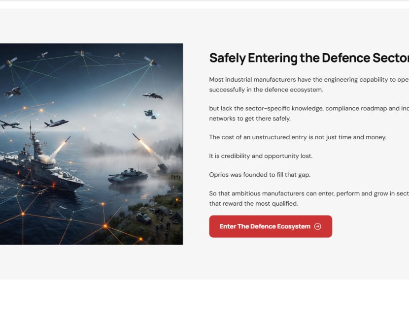 Oprios - Where Industrial Expertise meets the Defence Ecosystem